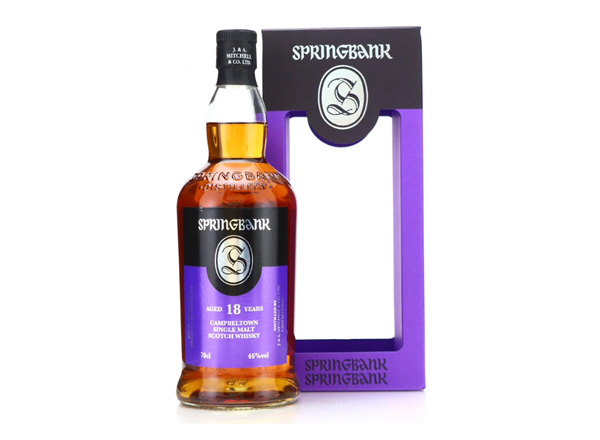 成都Springbank云顶18年威士忌回收云顶威士忌洋酒700ml