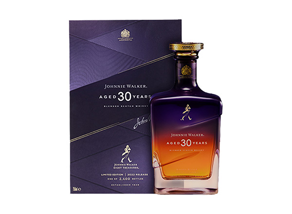 成都Johnnie Walker尊尼获加30年回收尊尼获加威士忌紫金臻选750ml礼盒装洋酒收购约翰走路中国限量版