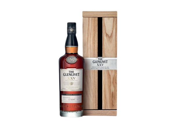 成都格兰威特威士忌回收格兰威特25年陈酿威士忌The Glenlivet XXV洋酒上门收购