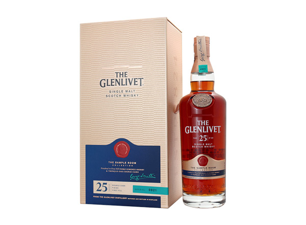 成都The Glenlivet回收格兰威特25年苏格兰单一麦芽威士忌陈酿风味创造系列