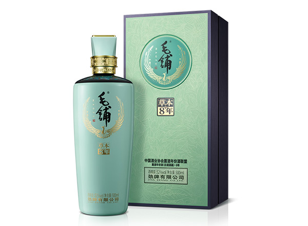 成都劲牌毛铺酒回收毛铺草本年份酒•8年草本42度52度