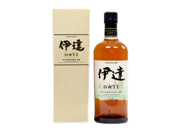 成都Nikka Date回收一甲宫城峡蒸馏所产伊达调和型威士忌行情价格
