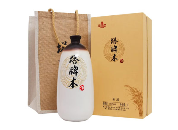 成都塔牌黄酒回收塔牌本酒500ml/1000ml绍兴黄酒花雕酒礼盒