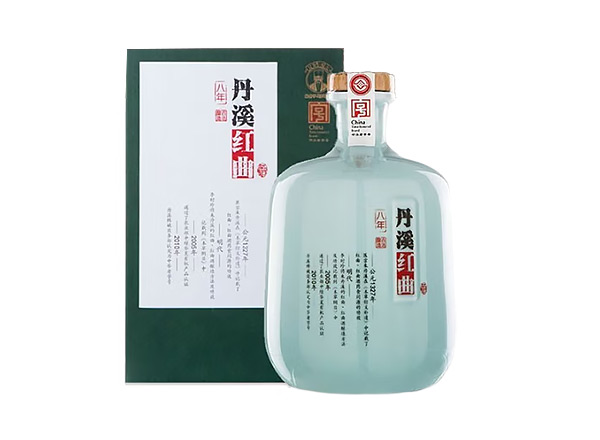 成都丹溪黄酒回收丹溪8年红曲黄酒750mL 2瓶礼盒装行情价格