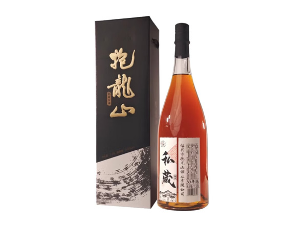 成都抱龙山黄酒回收抱龙山私藏30年陈酿1.38L礼盒装绍兴花雕酒行情价格