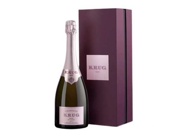 成都库克香槟回收库克桃红香槟Krug Rose礼盒版行情价格