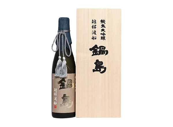 成都锅岛清酒回收锅岛短杆渡船纯米大吟酿40%精米步合日本清酒行情价格