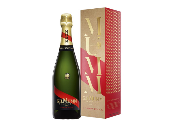成都玛姆香槟回收风尚版玛姆红带香槟起泡酒G.H. Mumm Cordon Rouge Brut